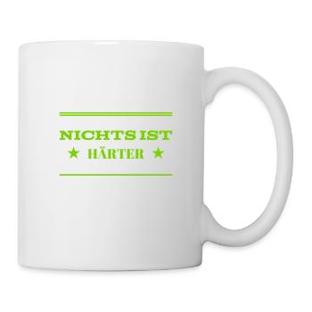 harter Kerl - Tasse - Weiß - Rechts
