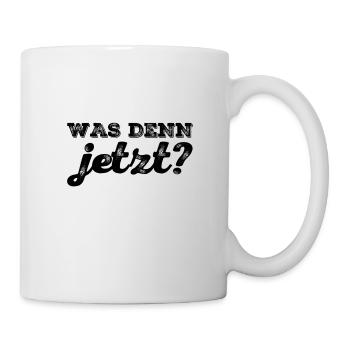 wir brauchen eine Entscheidung - Tasse - Weiß - Rechts