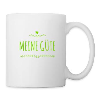 ach du liebe Güte - Tasse - Weiß - Rechts