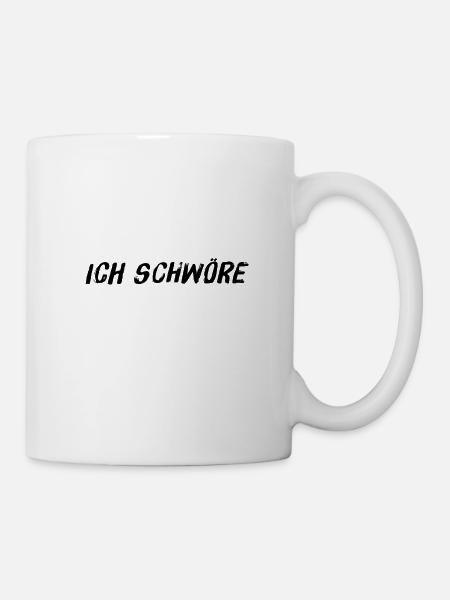 das kann ich schwören - Tasse - Weiß
