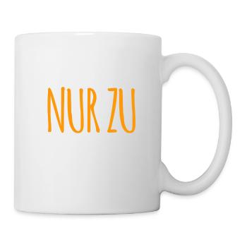 sei mutig - Tasse - Weiß - Rechts