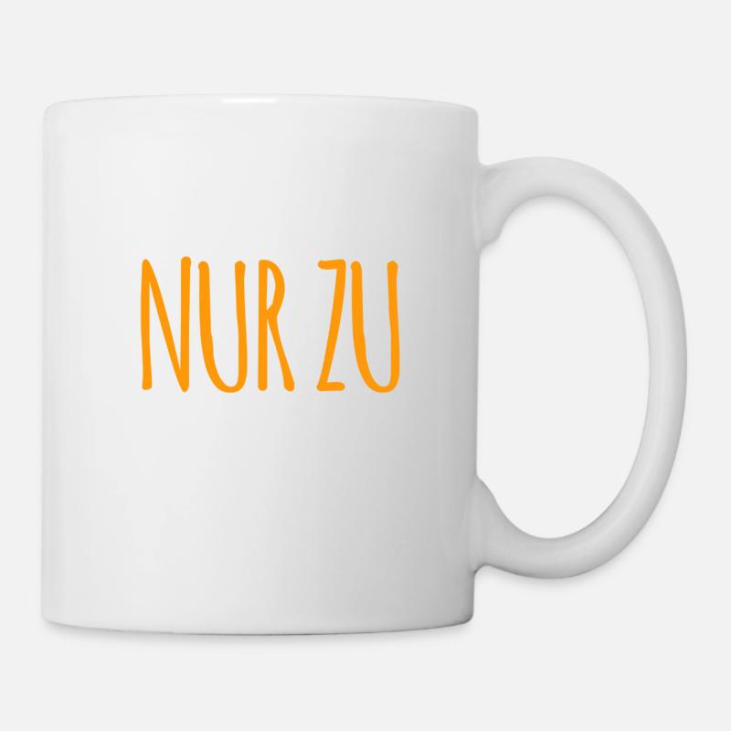 sei mutig - Tasse - Weiß