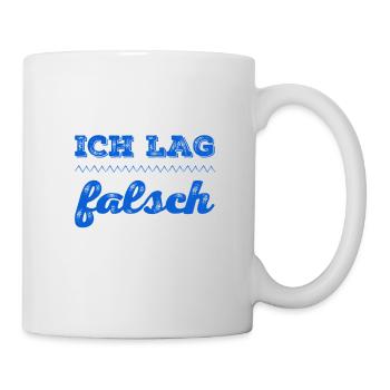 das war ein riesen Irrtum - Tasse - Weiß - Rechts