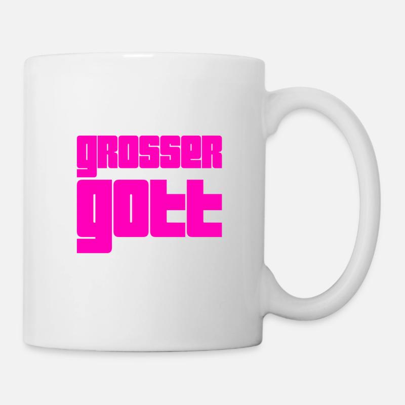 ich bin erstaunt - Tasse - Weiß