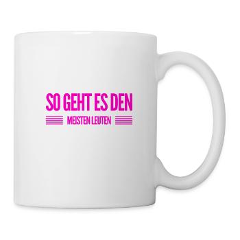 ich habe Mitgefühl - Tasse - Weiß - Rechts