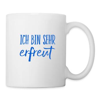 schön sie zu sehen - Tasse - Weiß - Rechts