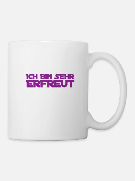 sie sind mir sympathisch - Tasse - Weiß