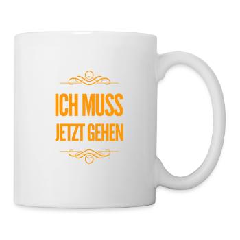 ich schwing die Hufe - Tasse - Weiß - Rechts