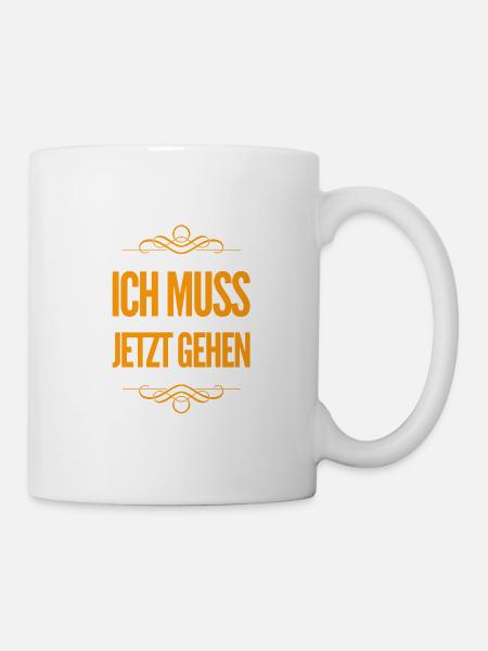 ich schwing die Hufe - Tasse - Weiß