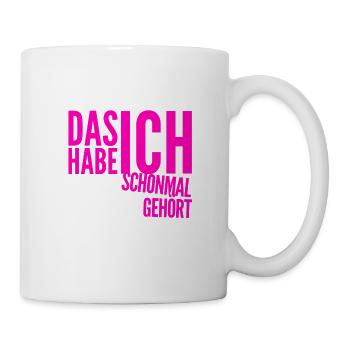 kenn ich schon - Tasse - Weiß - Rechts