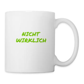 lass mal lieber - Tasse - Weiß - Rechts