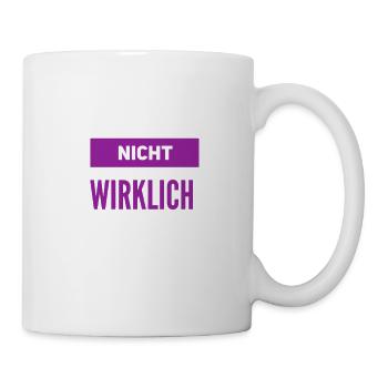 ach ne - Tasse - Weiß - Rechts