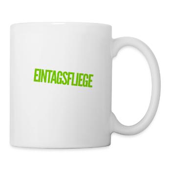 berühmt für einen Tag - Tasse - Weiß - Rechts