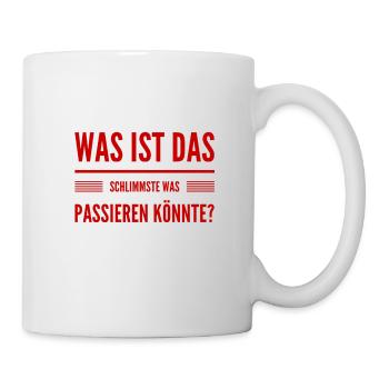 das wird schon werden - Tasse - Weiß - Rechts