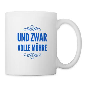 voll und ganz - Tasse - Weiß - Rechts