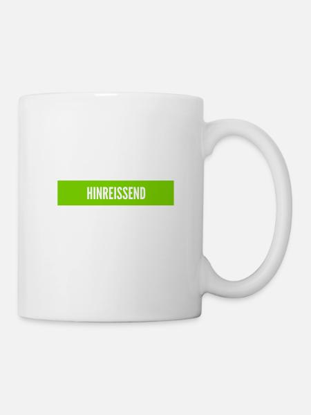 attraktiv - Tasse - Weiß