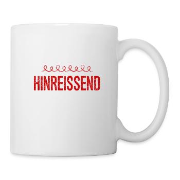 ich bin attraktiv - Tasse - Weiß - Rechts