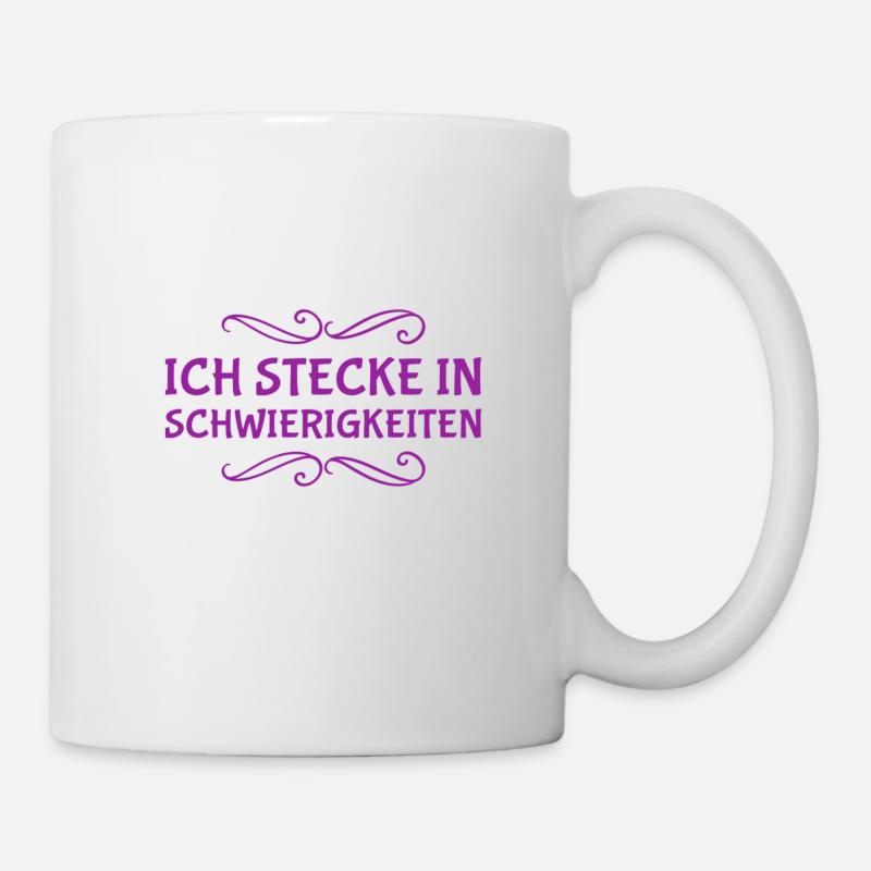 das ist hart - Tasse - Weiß