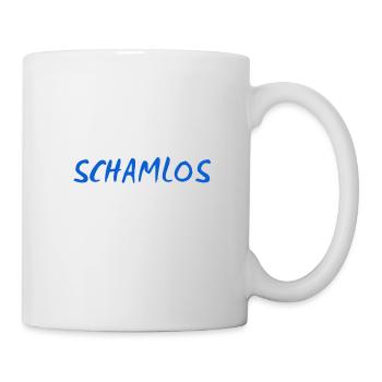 ich fühle keine Scham - Tasse - Weiß - Rechts