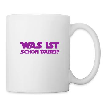 passt doch - Tasse - Weiß - Rechts