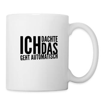 ich habe mich geirrt - Tasse - Weiß - Rechts