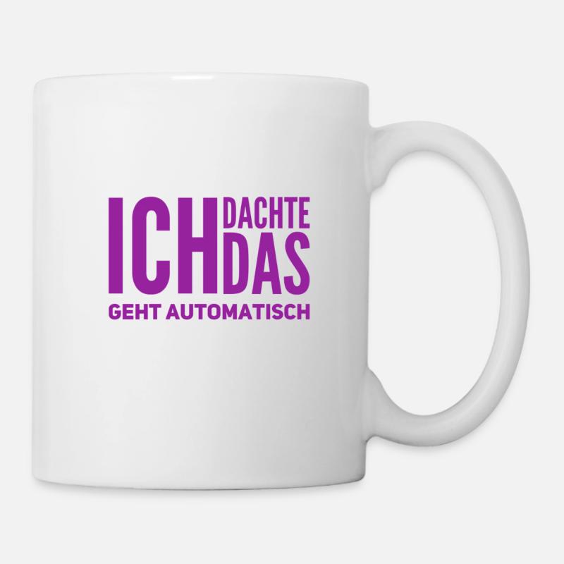 nicht von allein - Tasse - Weiß