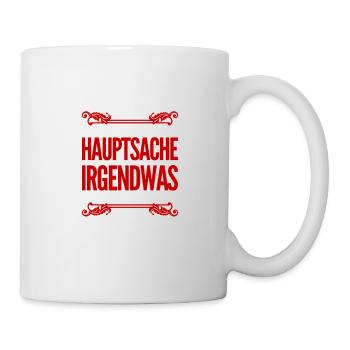 es ist egal - Tasse - Weiß - Rechts