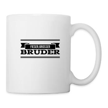 ich bin der große Bruder - Tasse - Weiß - Rechts