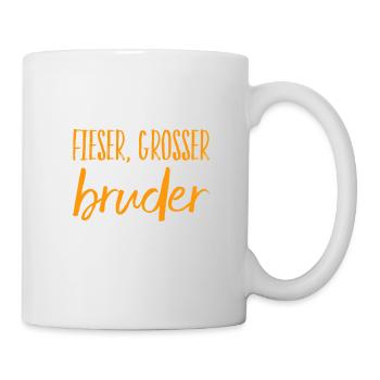 der ältere Bruder - Tasse - Weiß - Rechts