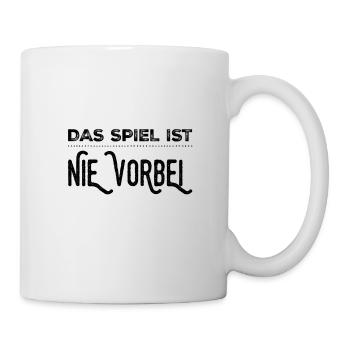 das Spiel geht ewig - Tasse - Weiß - Rechts