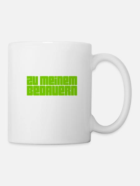 ich bereue es - Tasse - Weiß