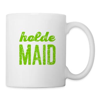 ich bin eine holde Maid - Tasse - Weiß - Rechts