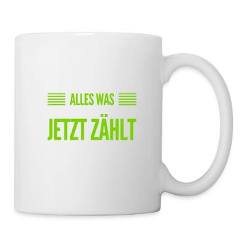 das zählt für mich - Tasse - Weiß - Rechts