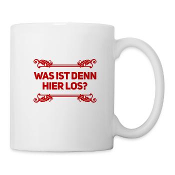 ich bin verwundert - Tasse - Weiß - Rechts