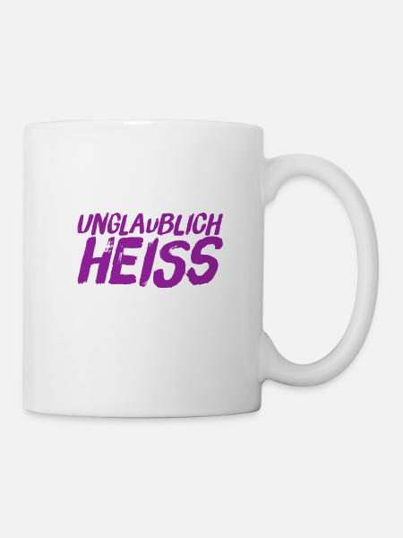 ich bin attraktiv - Tasse - Weiß