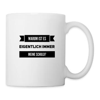 Sündenbock - Tasse - Weiß - Rechts