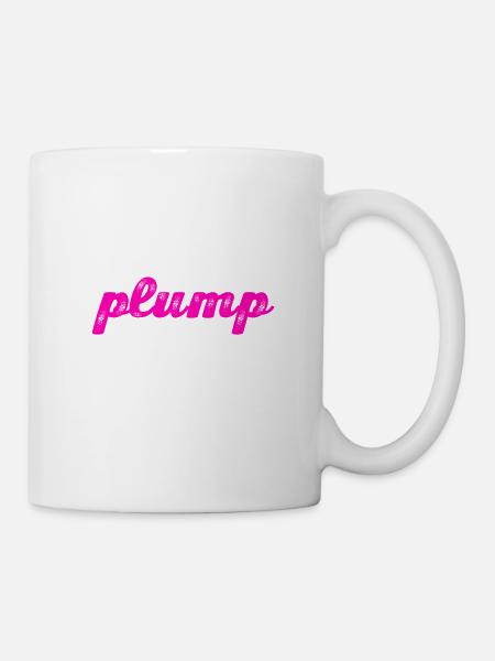plump - Tasse - Weiß