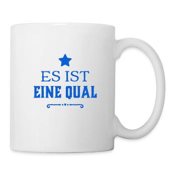 was für eine Mühe - Tasse - Weiß - Rechts