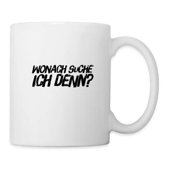 wonach suche ich? - Tasse - Weiß - Rechts