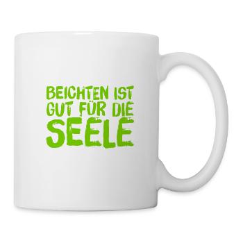gut für die Seele - Tasse - Weiß - Rechts