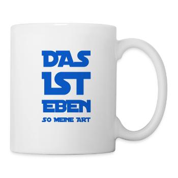 ich bin einzigartig - Tasse - Weiß - Rechts