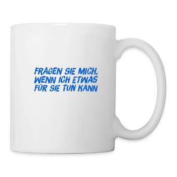 benötigen sie Hilfe? - Tasse - Weiß - Rechts