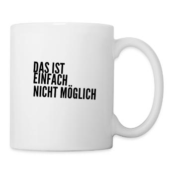 wie kann das sein - Tasse - Weiß - Rechts