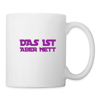 das war sehr nett - Tasse - Weiß - Rechts