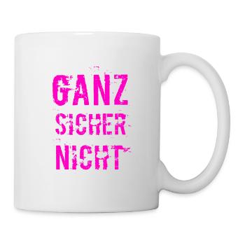 never ever - Tasse - Weiß - Rechts