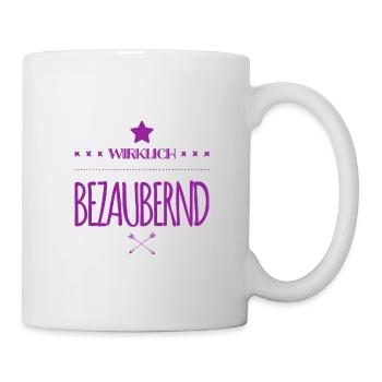 ich bin richtig bezaubernd - Tasse - Weiß - Rechts