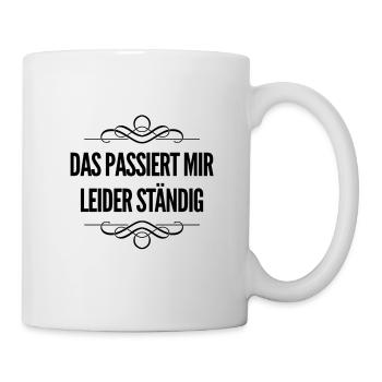 das kenne ich schon - Tasse - Weiß - Rechts