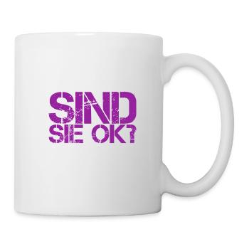 wie geht es ihnen? - Tasse - Weiß - Rechts