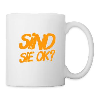 wie ist ihr Befinden? - Tasse - Weiß - Rechts