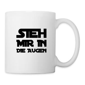 ich mag deine Augen - Tasse - Weiß - Rechts